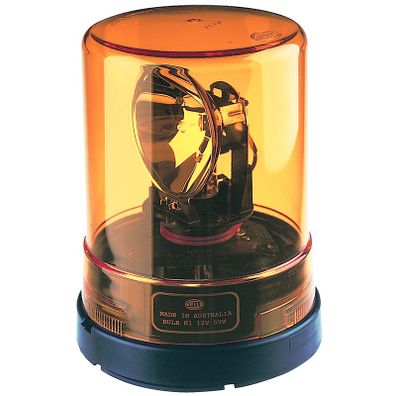 HELLA LAMP, REVOLVING AMBER 24V QH