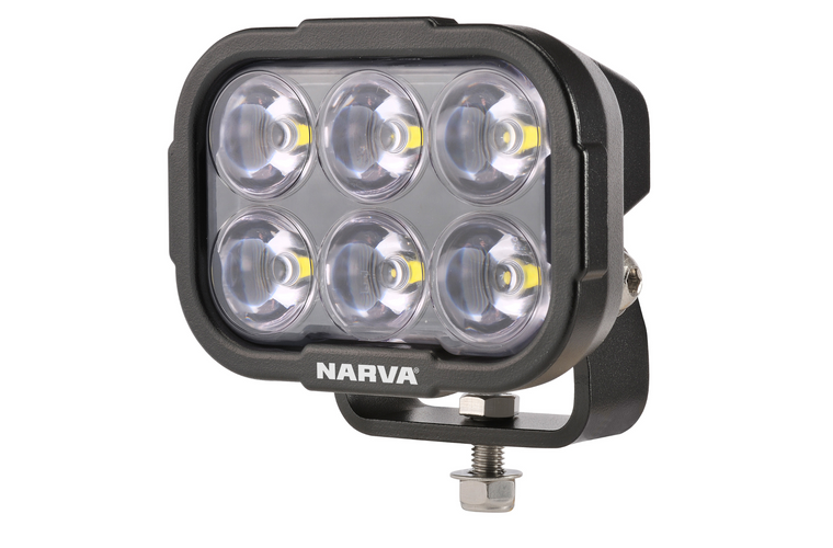 Narva 9-33 VOLT HEAVY-DUTY LED WORK LAMP, FLOOD BEAM