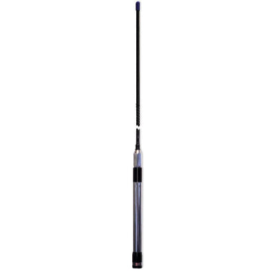 GME ANTENNA 85CM HEAVY DUTY ELEVATED FEED AND BLACK FIBRE GLASS COLINEAR(6.6DBI GAIN)