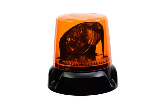 12/24V Aeromax LED Rotating Beacon, 3 bolt mount (Amber)