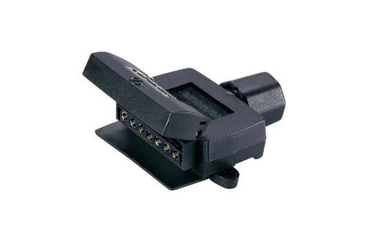 7 Pin Flat 'Quickfit' Trailer Socket with Reed Switch for use with Normally Open Circuits