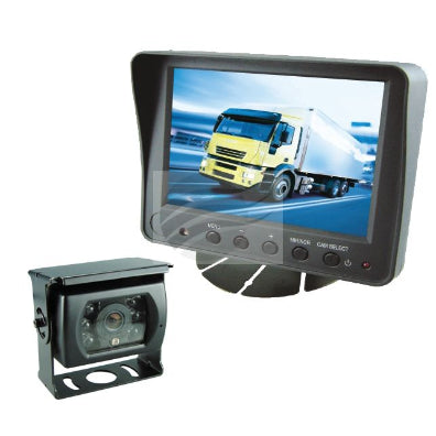 JAYLEC 7" AHD REVERSE CAMERA SYSTEM 12/24V  2x CAMERA INPUT
