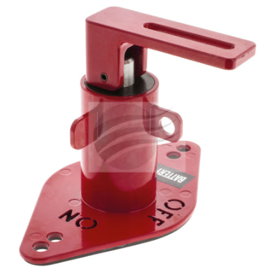 JAYLEC BATTERY MASTER SWITCH LOCKING SUIT HELLA/BOSCH MASTER SWITCH  RED